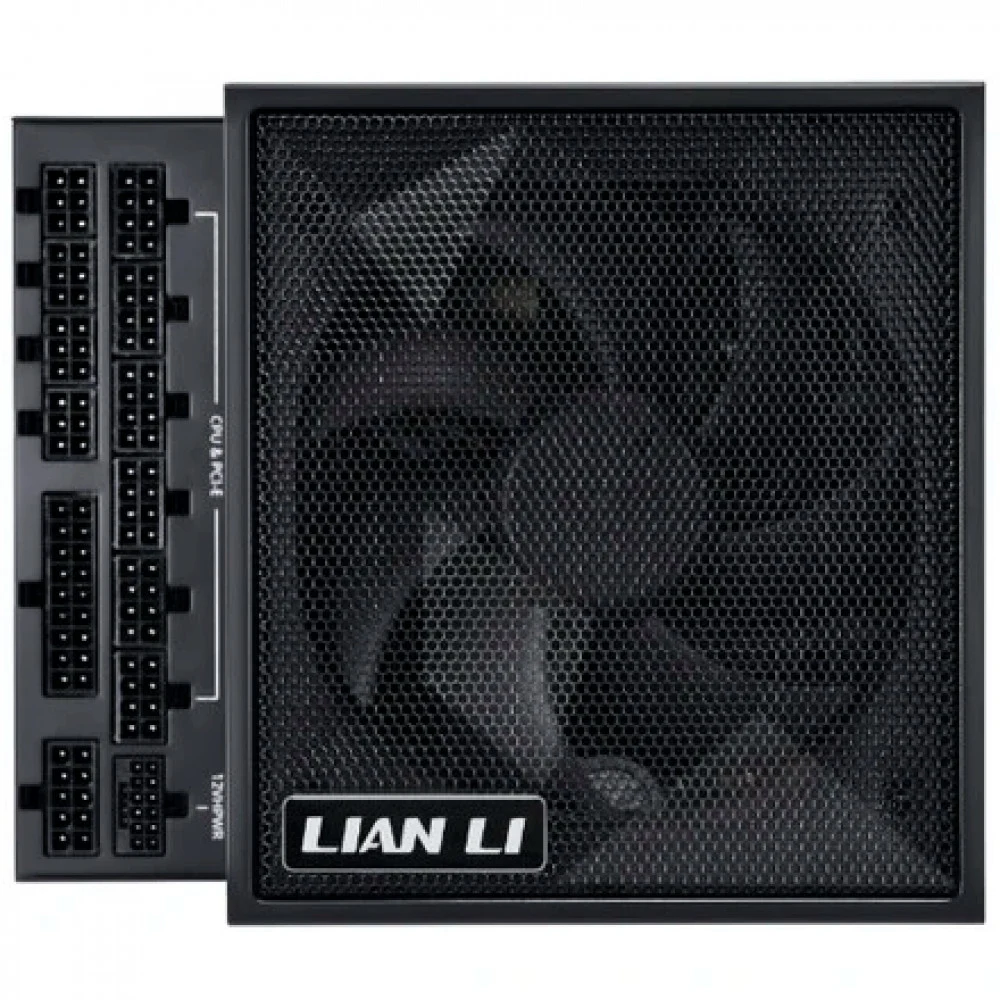 Блок питания Lian Li EG0850 BLACK 850W Full Modular, 80+ PLATINUM, КПД 92,41%, 25.96dBA, FAN 120MM FDB, 2000rpm, Black, G9P.EG0850.BE00.EU
