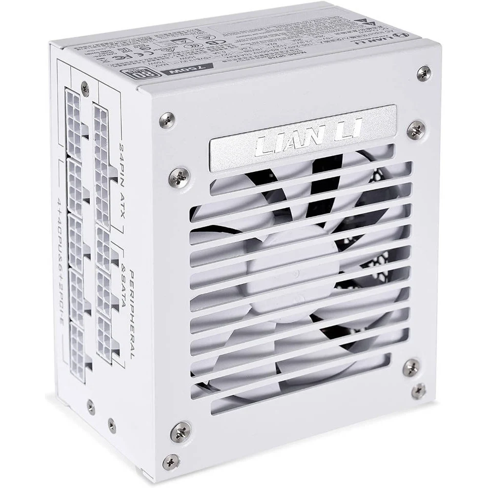 Блок питания 750W Lian Li SP750 White (SFX, 20+4 pin, 92mm fan, PCI-E 6+2Px2, 4xSATA) (G89.SP750W.00EU)