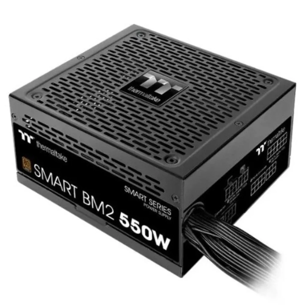 Smart BM2 550 PS-SPD-0550MNFABE-1 0550W/Semi Modular/Non Light/Full Range/Analog/80 Plus Bronze/EU/JP Main CAP/All Flat Cables