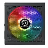 Блок питания, Thermaltake, Toughpower GX1 RGB 500W, PS-TPD-0500NHFAGE-1, 500W, ATX, 80 Plus Gold, APFC, 20+4 pin, 4+4pin, 7*Sata, 4*Molex, 1*FDD, 4*PCI-E 6+2 pin, Вентилятор 12 см, Подсветка RGB, Ка