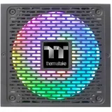 Блок питания, Thermaltake, Toughpower iRGB 1000W, PS-TPI-1000F3FDGE-1, 1000W, ATX, 80 Plus Gold, APFC, 20+4 pin, 4+4pin, 12*Sata 5pin, 6*PCI-E 6+2 pin, Вентилятор 14 см, Кабель питания, Чёрный