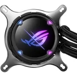 СЖО Asus ROG Strix LC II 280 ARGB, S115X/1366/2011/2066/AM4/TR4, 2x14cm,3+4pin,Al+Cu,2100rpm,35.7dB