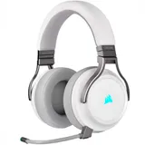 Беспроводная гарнитура Corsair Virtuoso RGB Wireless, 20Hz-40kHz, 32Om, 109dB, 2.4GHz,USB,1.6m,White