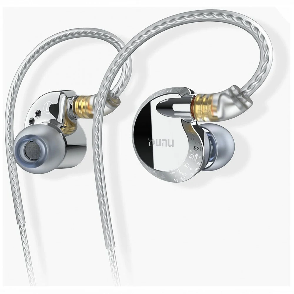 Наушники Dunu Falcon Pro, 5Hz-40kHz, 26 Om, 112dB, 1.28m, Silver