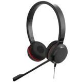 Гарнитура Jabra Evolve 20 SE MS Stereo, 150Hz-7kHz, 32 Om, 93.6dB, 2.15m, USB-C, Black