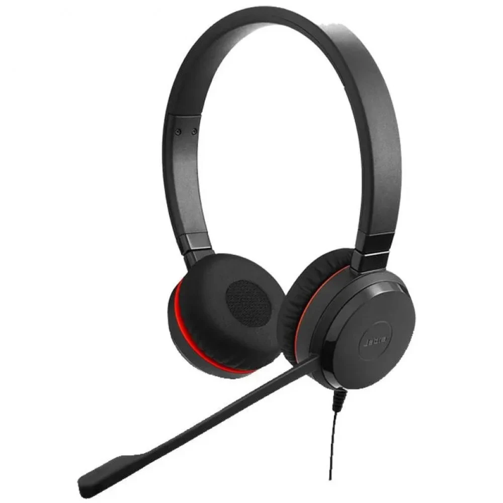 Гарнитура Jabra Evolve 20 SE MS Stereo, 150Hz-7kHz, 32 Om, 93.6dB, 2.15m, USB-C, Black
