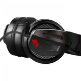 MSI Immerse GH60 Игровые наушники (3.5 Jack, 50 мм неодимовые магниты, 32 Ом, 20 ~ 20000 Гц, микрофон, S37-2100990-Y86)