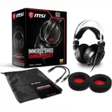 MSI Immerse GH60 Игровые наушники (3.5 Jack, 50 мм неодимовые магниты, 32 Ом, 20 ~ 20000 Гц, микрофон, S37-2100990-Y86)