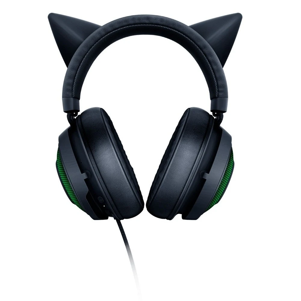 Гарнитура, Razer, Kraken Kitty Ed. - Black, RZ04-02980100-R3M1, Игровая гарнитура, Микрофон поворотный гибкий, Динамики: 50 мм с неодимовыми магнитами, Диапазон частот: 20 Гц – 20000 Гц , Чувствител