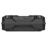 SVEN PS-580 2.0 чёрные Мобильные колонки (2x18W, USB, Bluetooth, micro SD, FM-радио, LED-подсветка, LED-дисплей, ручка, ПДУ, 2 х 2000 мA )