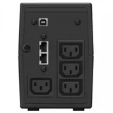 ИБП Ippon Back Power Pro II 800, 800VA, 480ВТ, AVR 162-290В, 4хС13, управление по USB, RJ-45, LCD, без кабелей