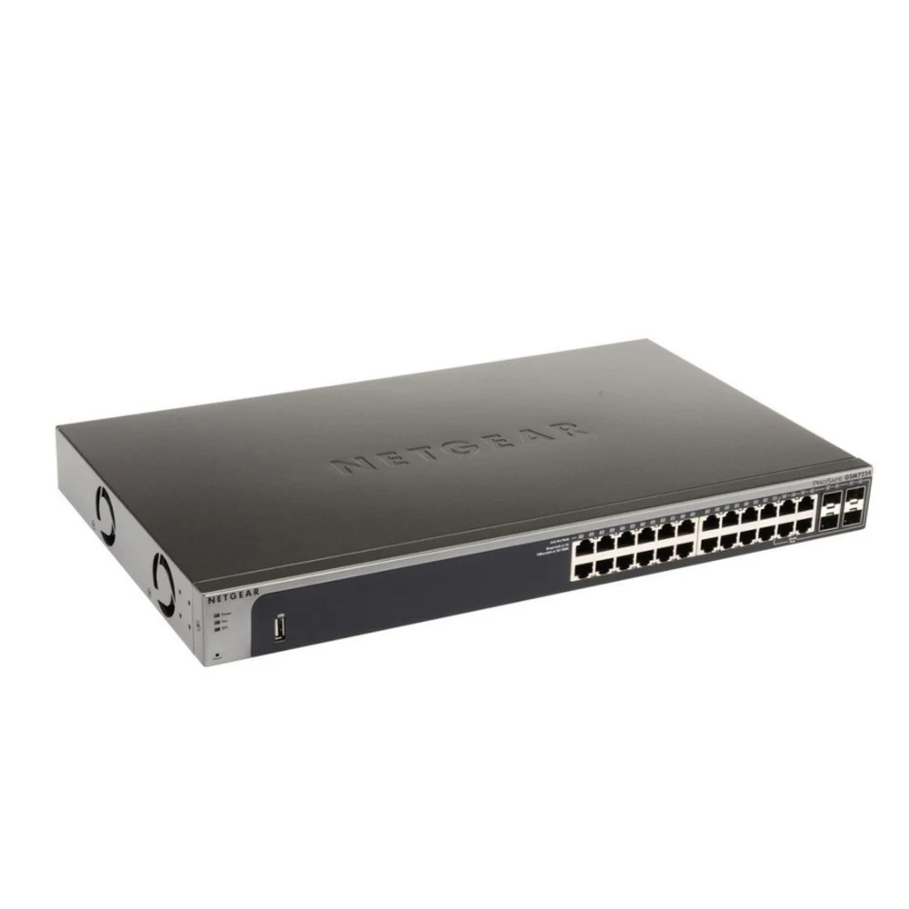 NETGEAR [P] M4100-26G Managed L2+switch with CLI and 22GE+4SFP(Combo) ports with static routing