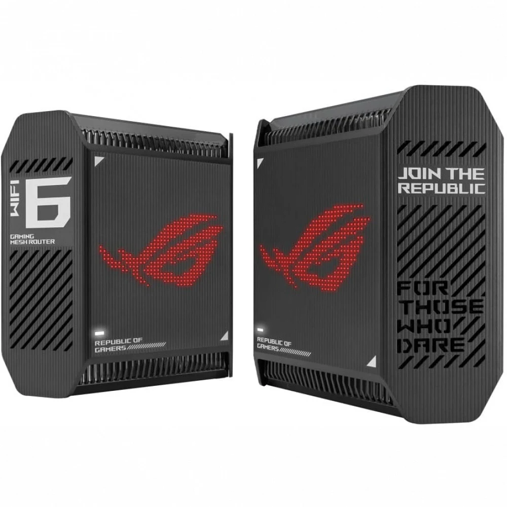 Маршрутизатор ASUS GT6(B-2-PK) WiFi 6 3x1G USB+3x1G USB 4804+4804+574Mbps 5GHz/2.4GHz (90IG07F0-MU9A20 )