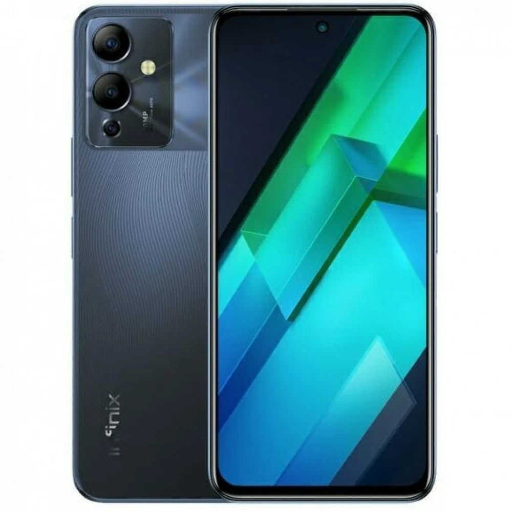 Смартфон Infinix Note 12i, A12/2.0GHz+1.8GHz/4GbRAM/128GbROM/6.82",1640x720/Wi-Fi/2xSIM, Force Black