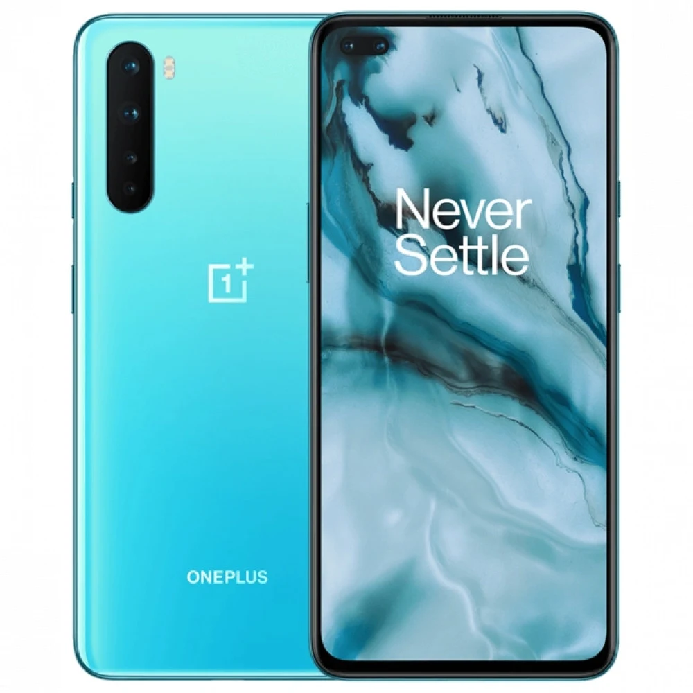 Смартфон OnePlus Nord, A10/2.4GHz/8GbRAM/128GbROM/6.44",2400x1080/Wi-Fi/BT/GPS/2xSIM, Blue Marble