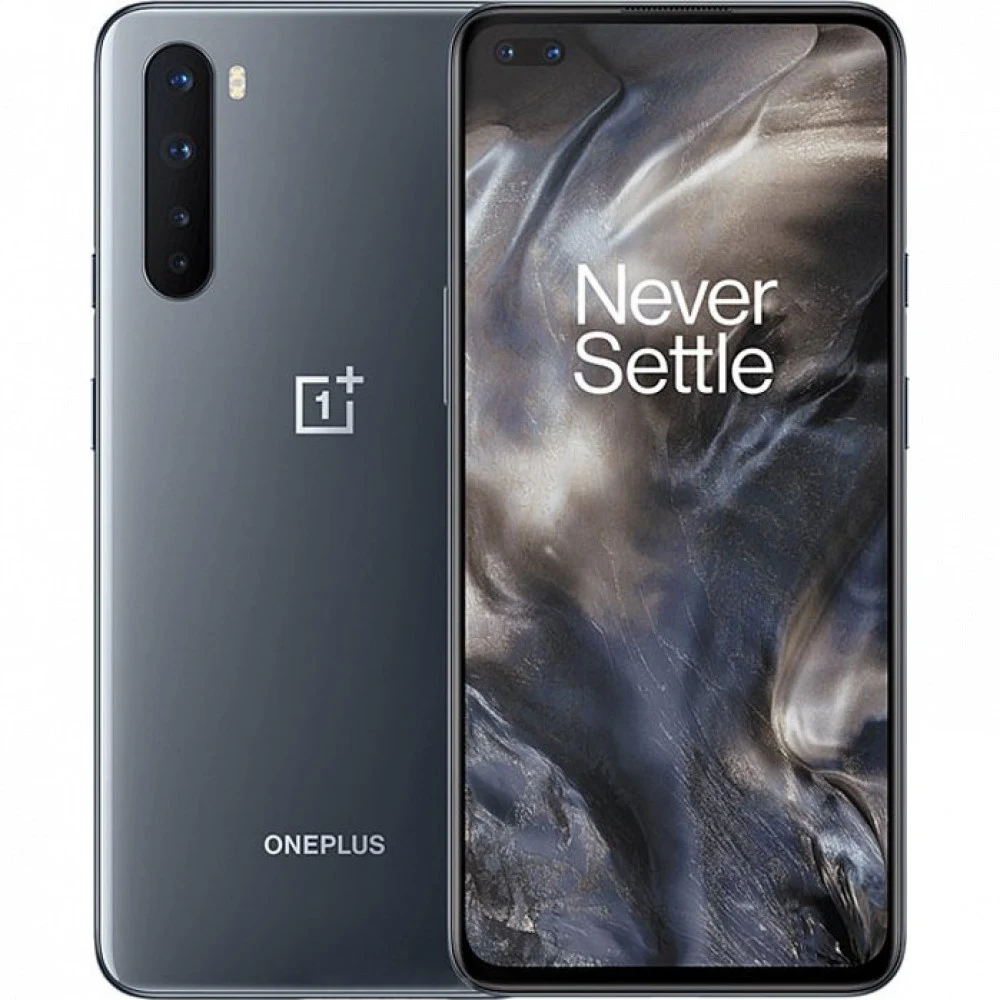 Смартфон OnePlus Nord, A10/2.4GHz/8GbRAM/128GbROM/6.44",2400x1080/Wi-Fi/BT/GPS/2xSIM, Gray Onix