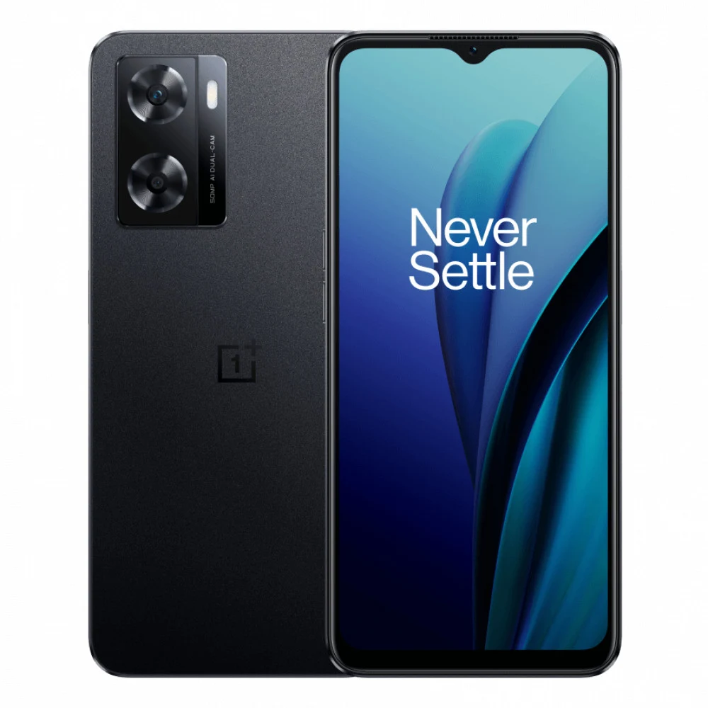 Смартфон OnePlus Nord N20 SE, A12/2.3GHz/4GbRAM/64GbROM/6.56",1612x720/Wi-Fi/2xSIM,Celestial Black