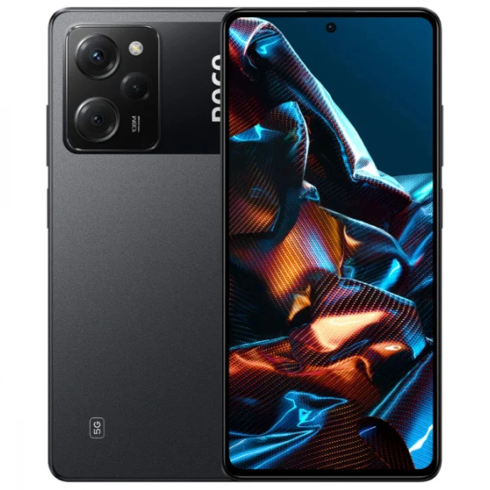Смартфон POCO X5 Pro 5G, A12/2.4GHz/8GbRAM/256GbROM/6.67",2400x1080/Wi-Fi/BT/NFC/2xSIM, Black
