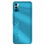 Смартфон Tecno Spark 7, A11/1.8GHz+1.5GHz/4Gb RAM/64Gb ROM/6.5",1600x720/Wi-Fi/GPS/NFC/2xSIM,Blue