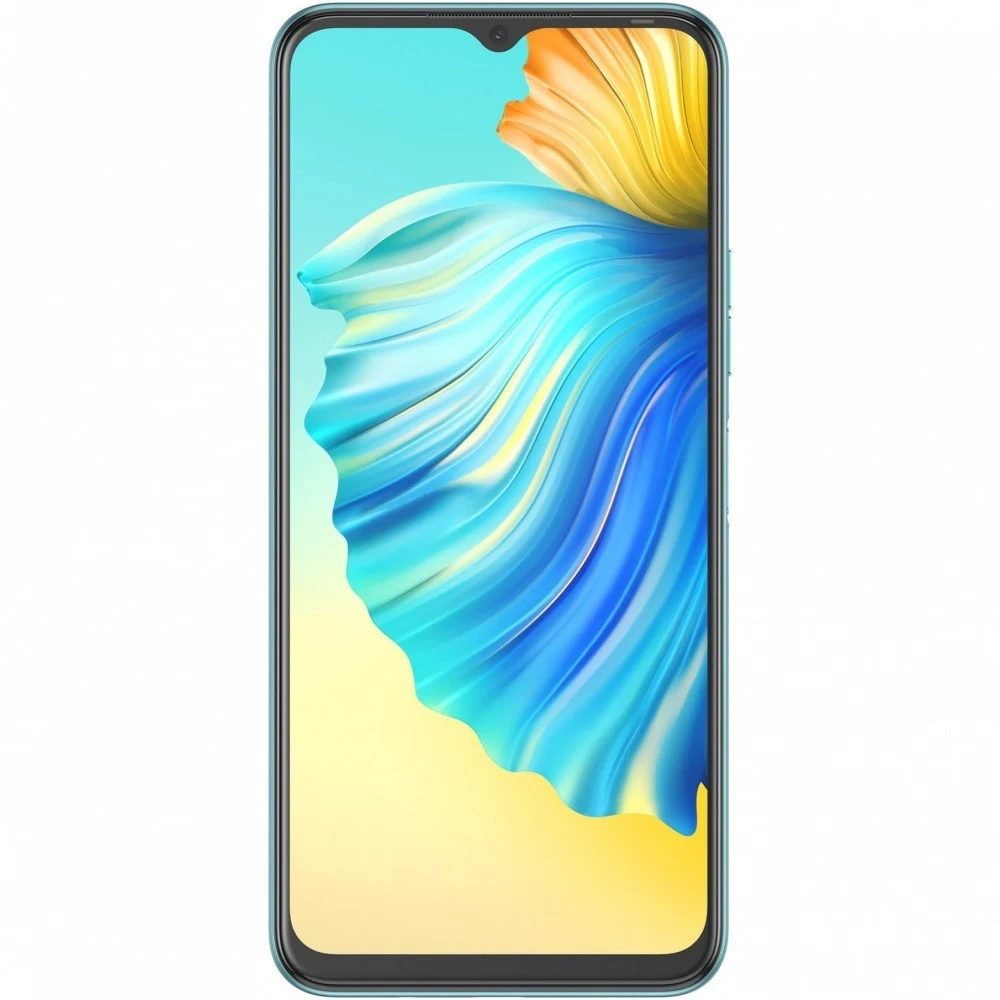 Смартфон TECNO Spark 8Р (4+64) Turquoise Cyan(blue) - Цвет - Сине-зелёный (10027677 ): Поддержка сетей 2G, 3G, 4G Диагональ экрана 6.6” FHD+, Разрешение экрана 2408х1080 Основная камера 50 Мп + алго