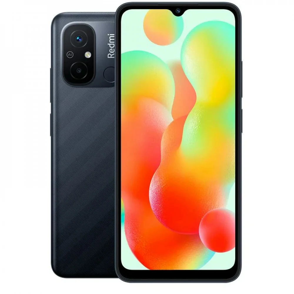 Мобильный телефон, Redmi, 12C 128GB, 4GB, 6.71", Android MIUI, Helio G85, Mali-G52 MP2, Камера 50MPx+QVGA, 5 Мп, 1650 x 720, Bluetooth 5.0, 5000 мАч, Nano-SIM x2 + Micro SD (2 +1), (Graphite Gray) С