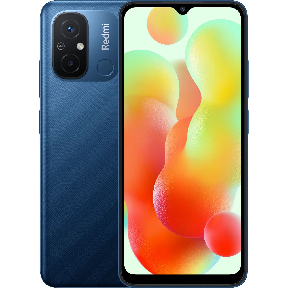 Redmi 12C Ocean Blue (22126RN91Y), 17,04 см (6.71") 20:9 1650 x 720 пикселей, 2.8GHz+1.8GHz, 8 Core, 4 GB, 128 GB, 50 МП+5 МП/5 MP, 2 Sim, 2G, 3G, LTE, BL v5.1, Wi-Fi, NFC, GPS / A-GPS, ГЛОНАСС, Gal