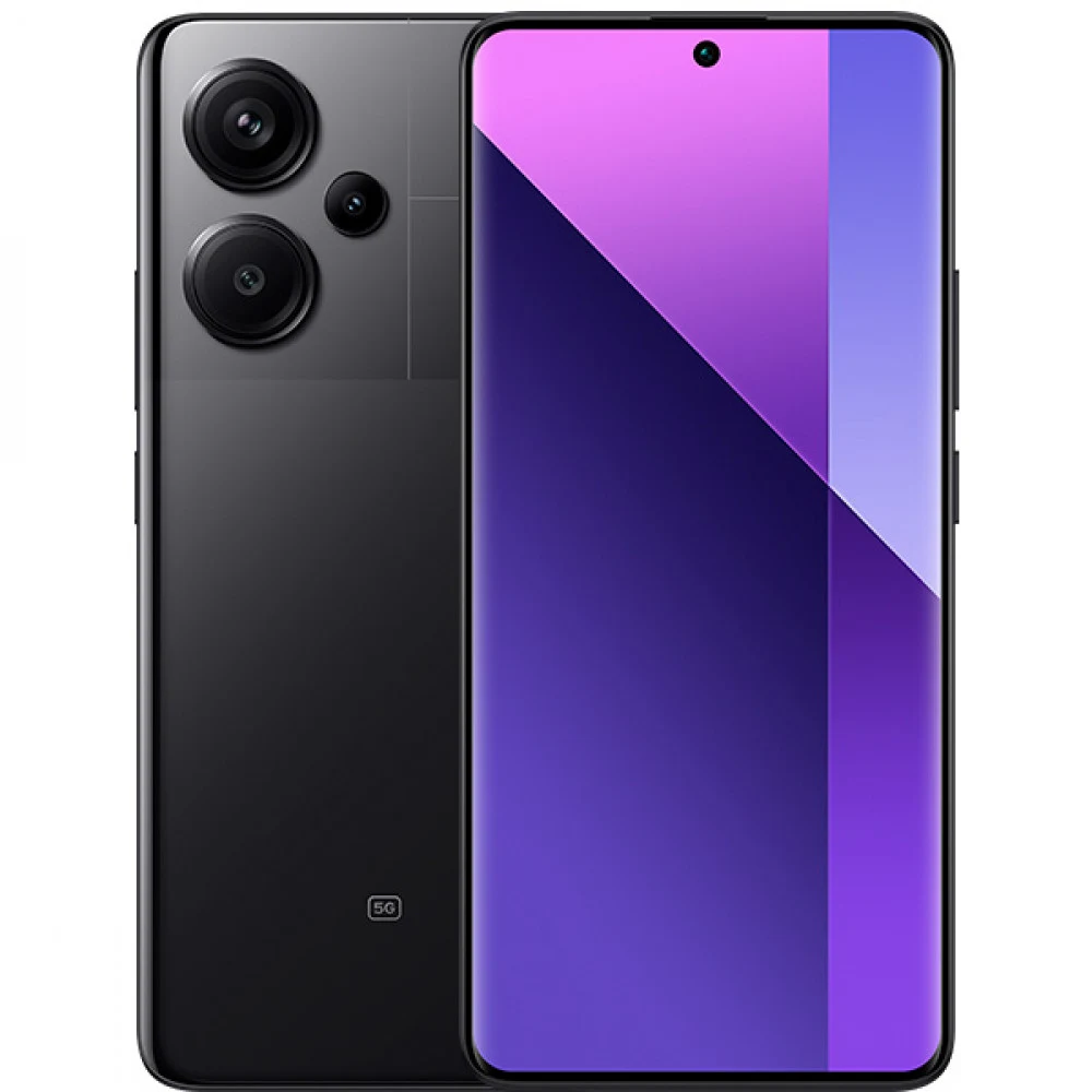 Смартфон Xiaomi Redmi Note 13 Pro+ 5G, D7200Ultra 8/256GB, 6.67"AMOLED,2712x1220,NFC,2xSIM,Mid Black