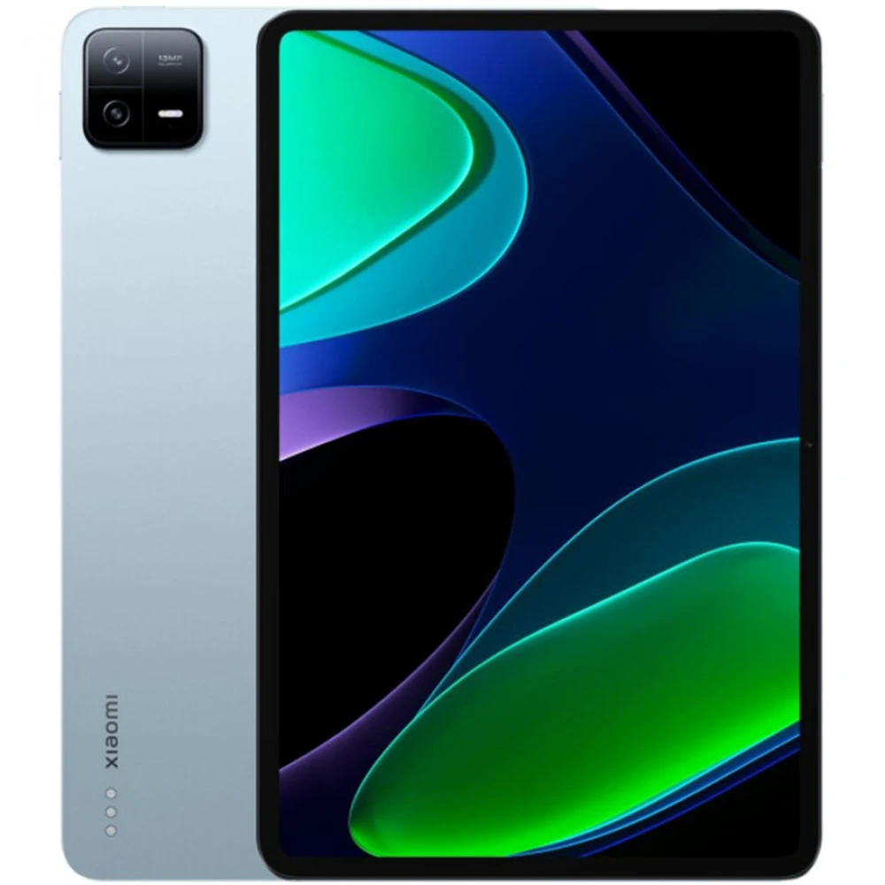 Планшет, Xiaomi, PAD 6, 11", LCD IPS, 2880х1800, MIUI for PAD, Snapdragon 870, 8GB LPDDR4, 8840 mAh, 128GB, 13MPx/8MPx, Fast Charge 33W, (Mist Blue) Синий