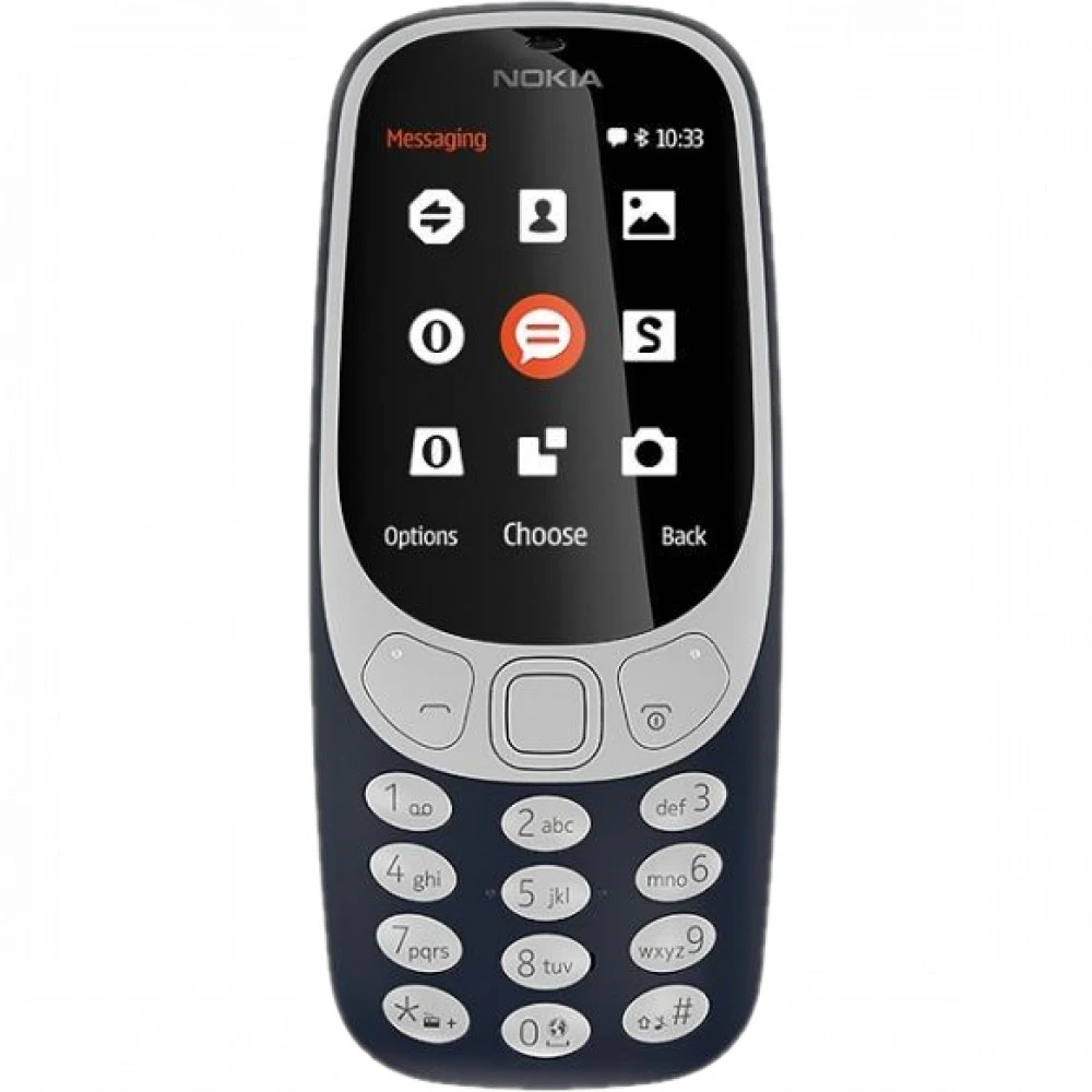 Мобильный телефон Nokia 3310 DS, 16MbRAM/16MbROM, 2.4", 240x320/microUSB, 2xSIM, Dark Blue