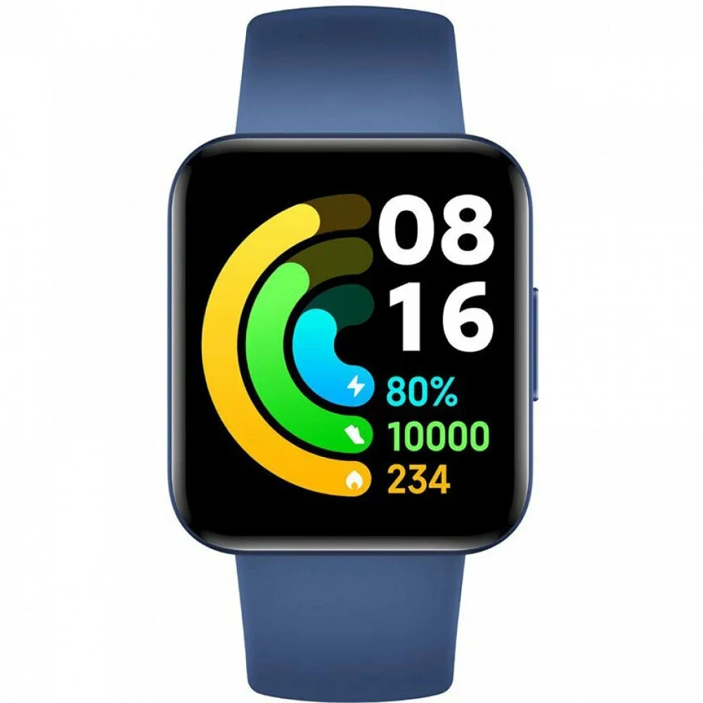 Смарт-часы Xiaomi PОСО Watch, 1.6"/320x360, BT 5.0, GPS, 225 mAh, Blue