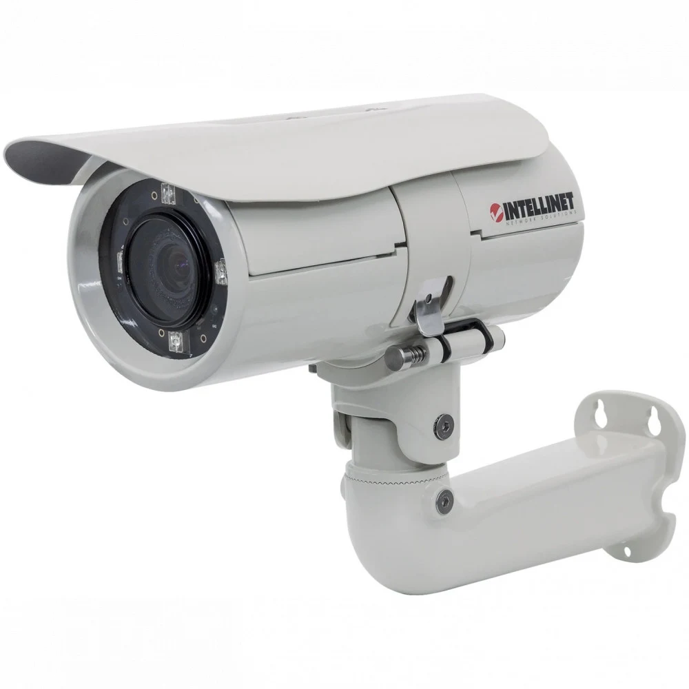 Камера видеонаблюдения Intellinet IBC-667IR, 2MP, CMOS, 1920x1080, 10/100BASE, PoE
