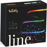Светодиодная лента Twinkly Line RGB LED Strip Starter Kit, самоклеющаяся, 1.5м, 5В, Black
