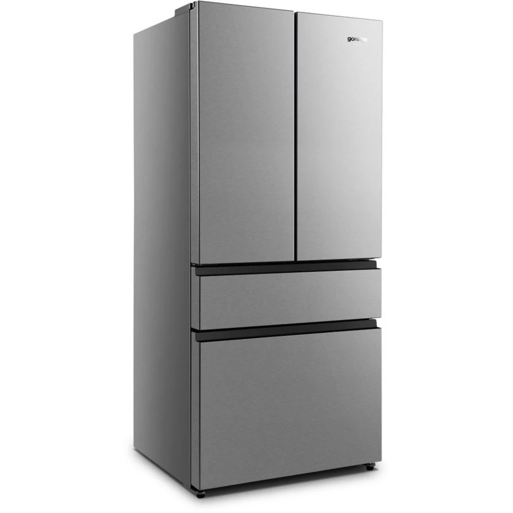 Холодильник GORENJE/ отдельностоящий 79.4 х 181.7 х 70.6, см SN, N, ST, T инверторный компрессор 421 л дисплей Total No Frost быстрое замораживание А+ нержавеющая сталь