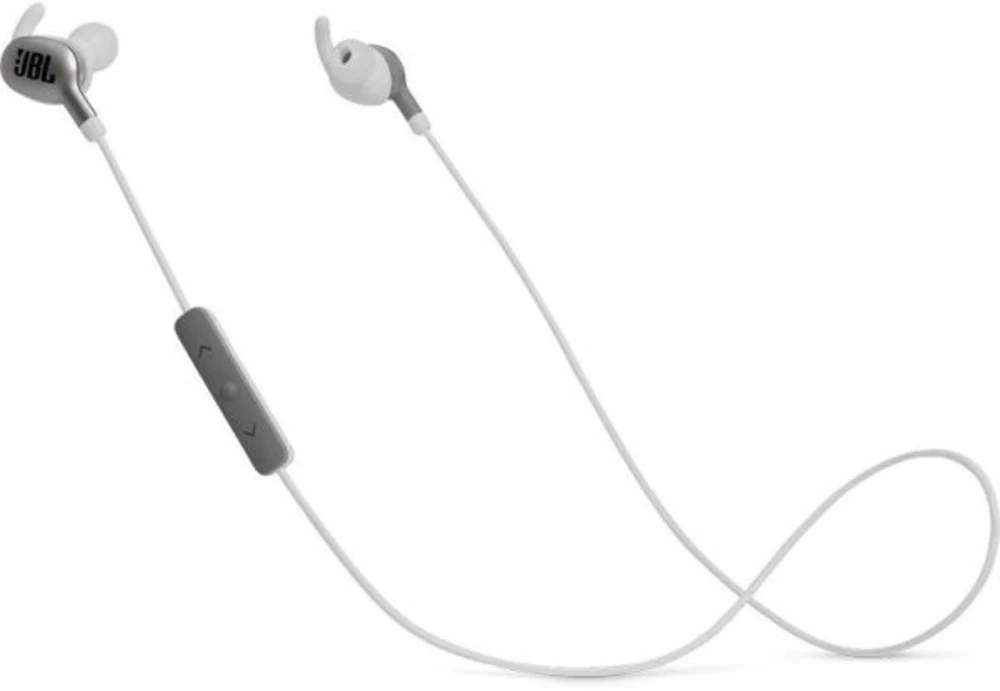 Гарнитура вкладыши JBL Everest 110BT 1.2м серебристый беспроводные bluetooth (шейный обод)