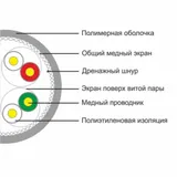 Кабель сетевой, SHIP, D175A-P, Cat.6A, S-FTP, 4x2x1/0.596мм, PVC, 305 м в катушке (Двойной экран) Описание и характеристики: Кабель сетевой SHIP D175A-P Это дважды экранированный (S-FTP) 4-х парный