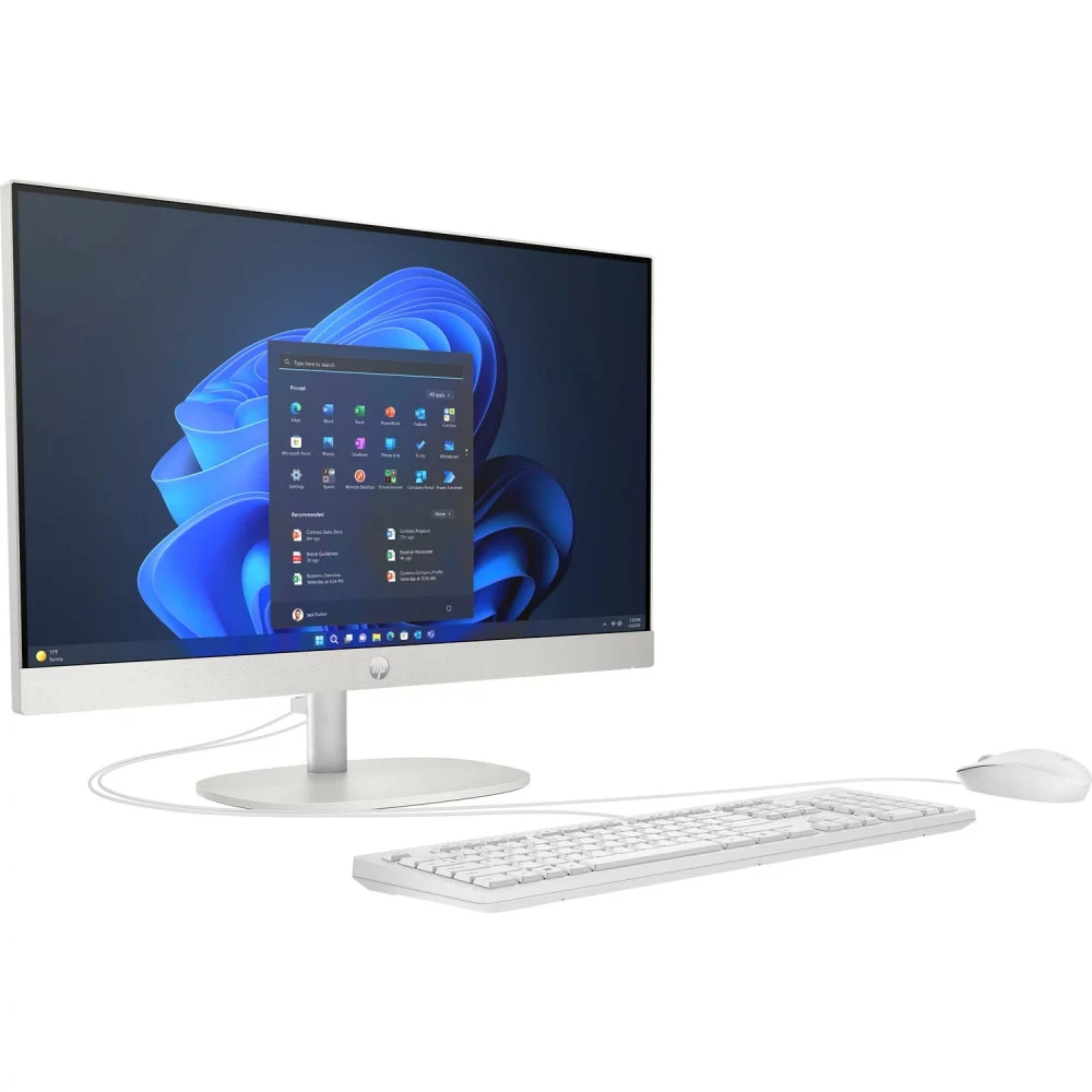 HP ProOne 240 G10 AiO BU-i3-N300 IDS / 23.8 inch AG FHD UWVA IPS 250 / 16GB DDR4 / 512GB M.2 SSD Value / W11 Pro / 1yw / HP 3 year Next Business Day Onsite Desktop Only Hardware SupportWarranty Exte