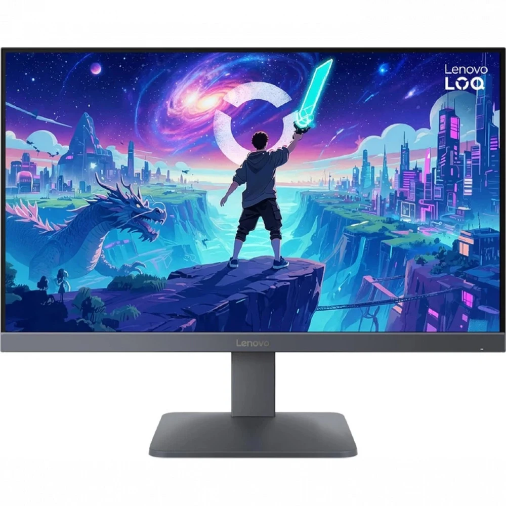 Монитор 23.8" Lenovo LOQ 24-10, Lunar Grey, IPS, 1920x1080@200Hz, 300кд/м2, 1000:1, 1ms, 2xHDMI, DP