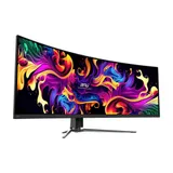 Монитор MSI 49" MPG 491CQP QD-OLED 1800R, 32:9, QD-OLED, DQHD, 0,03ms, 250cd, 144Hz, HDMI, DP, USB, USB-C, HAS
