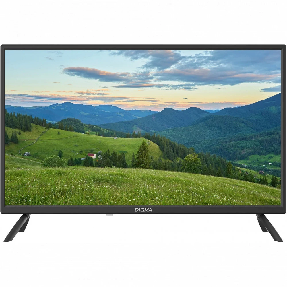 Телевизор LED Digma 32" DM-LED32MBB21 черный/черный HD 60Hz DVB-T DVB-T2 DVB-C DVB-S DVB-S2 USB