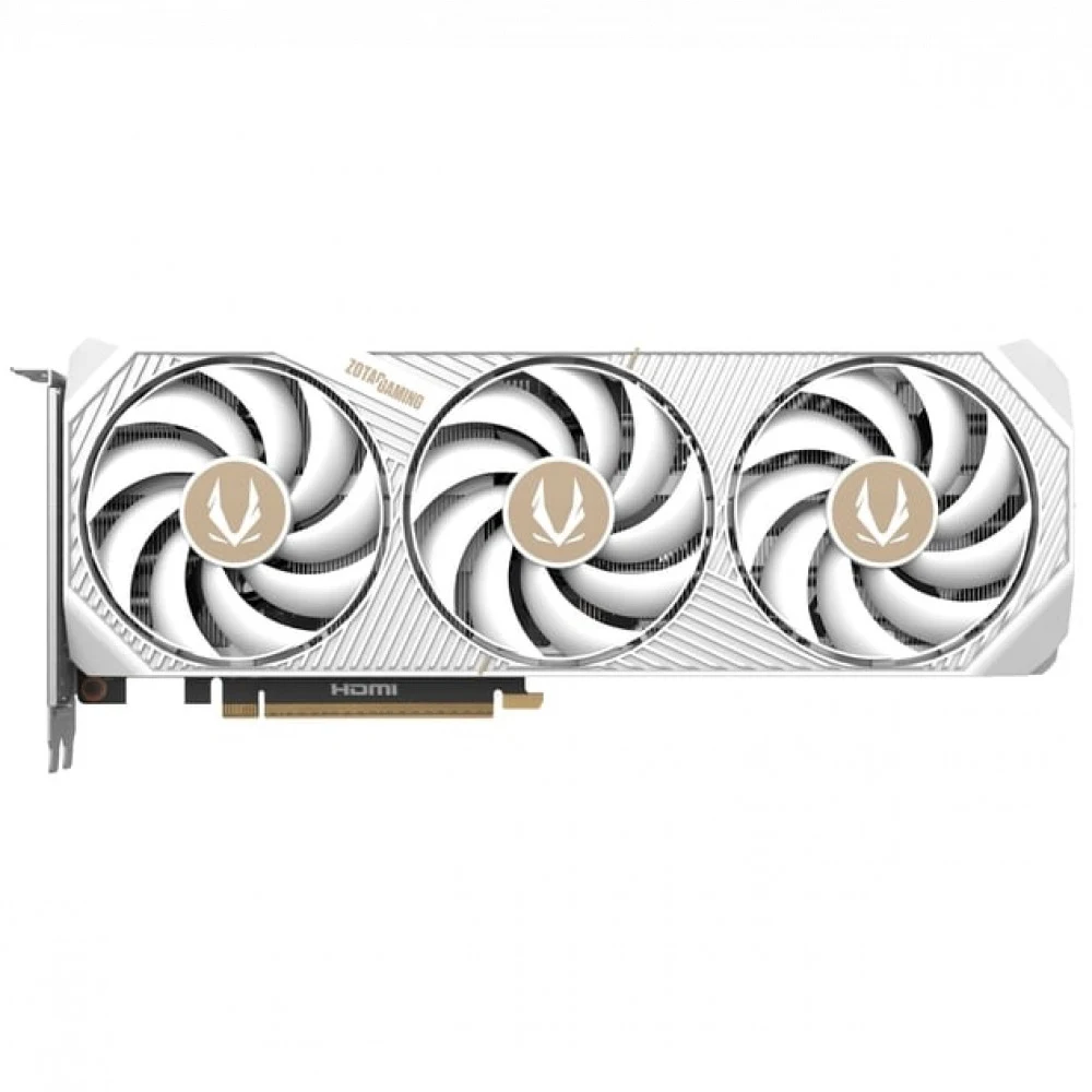 Видеокарта Zotac PCI-E 5.0 RTX 5070 AMP WHITE ED NVIDIA GeForce RTX 5070 12Gb 192bit GDDR7 2587/28000 HDMIx1 DPx3 HDCP Ret