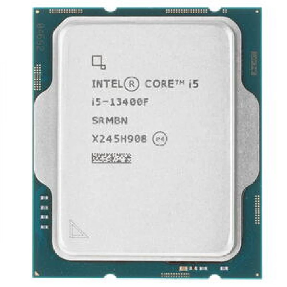 Центральный Процессор Intel Core i5-13400F OEM (Raptor Lake, Intel 7, C10(4EC/6PC)/T16, Base 1,80GHz(EC), Performance Base 2,50GHz(PC), Turbo 4,60GHz, Max Turbo 4,60GHz, Without Graphics, L2 9.5Mb,
