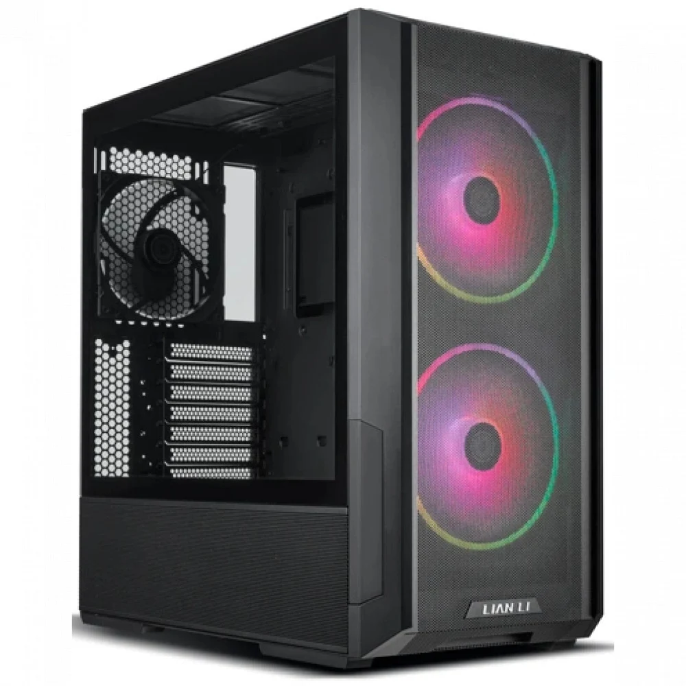 Корпус Lian-Li Lancool 216 черный без БП ATX 2x120mm 2x140mm 2xUSB3.0 audio bott PSU