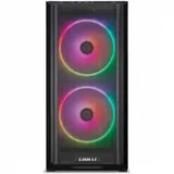 Корпус Lian-Li Lancool 216 черный без БП ATX 2x120mm 2x140mm 2xUSB3.0 audio bott PSU
