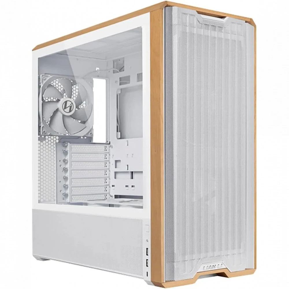 Корпус Lian-Li Lancool 217 белый без БП ATX 7x120mm 3x140mm 2xUSB3.0 audio bott PSU