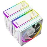 Кулер ID-Cooling Frozn A620 ARGB Soc-AM5/AM4/1200/1700/1851 белый 4-pin 29.9dB Al+Cu 270W 1200gr Ret (FROZN A620 ARGB WHITE) [FROZN A620 ARGB WHITE]