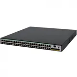 Коммутатор, H3C, LS5120V3-52P-PWR-LI-GL Switch, Управляемый L3, 48 портов 10/100/1000M (PoE 370Вт, 802.3af/at), 4 порта 1000M SFP, AC 100~240 В, -5°C ~ +50°C, стоечный