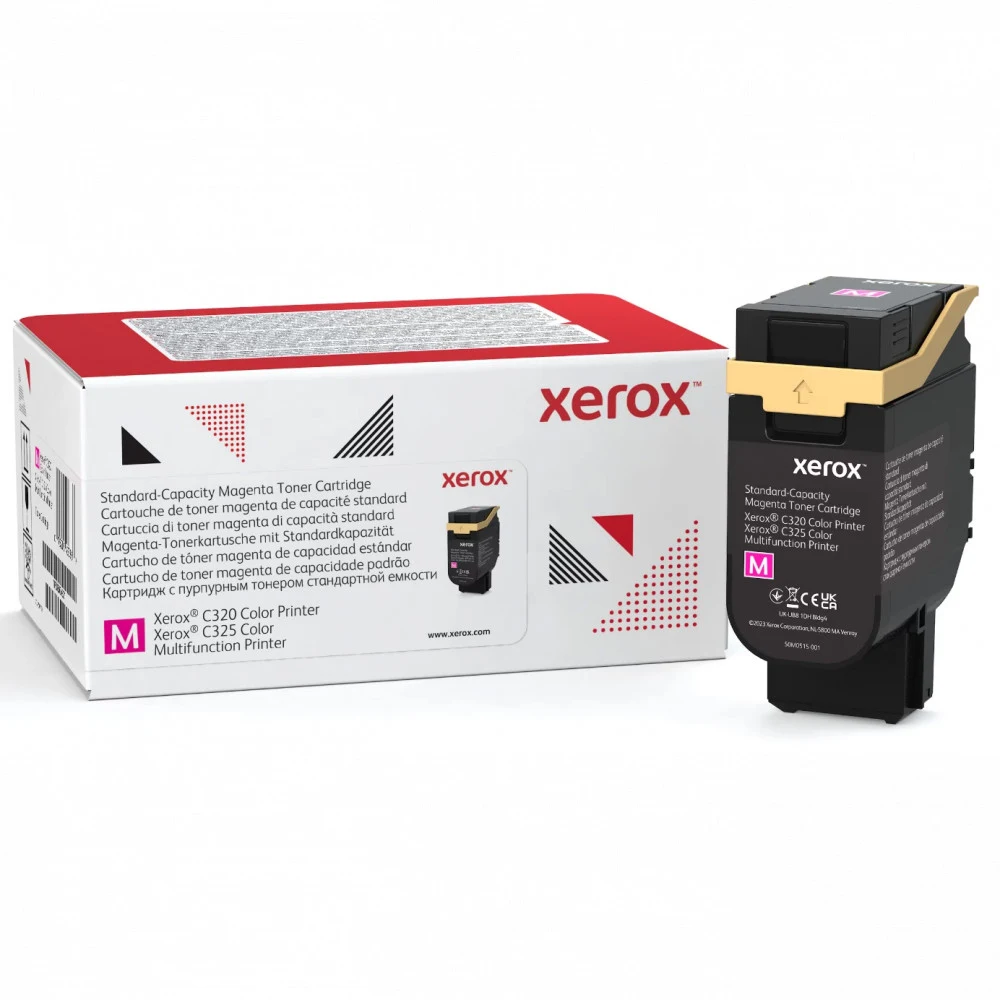 Тонер-картридж, Xerox, 006R04825 (малиновый), Для Xerox C320/C325, 1 800 страниц (А4)