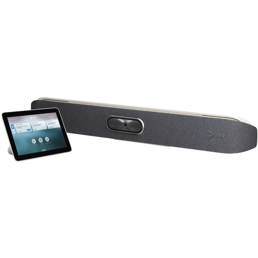 Видеотерминал/ POLY STUDIO X50 & TC8 4K Video Conf/Collab/Wireless Pres Sys:Touch Cntrl,4K 5x EPTZ auto-track Cam,Codec,Stereo Spkrphone,Wall Mount Kit Cables:2 HDMI 1.83m,1 CAT5E LAN 4.57m NTSC/PAL