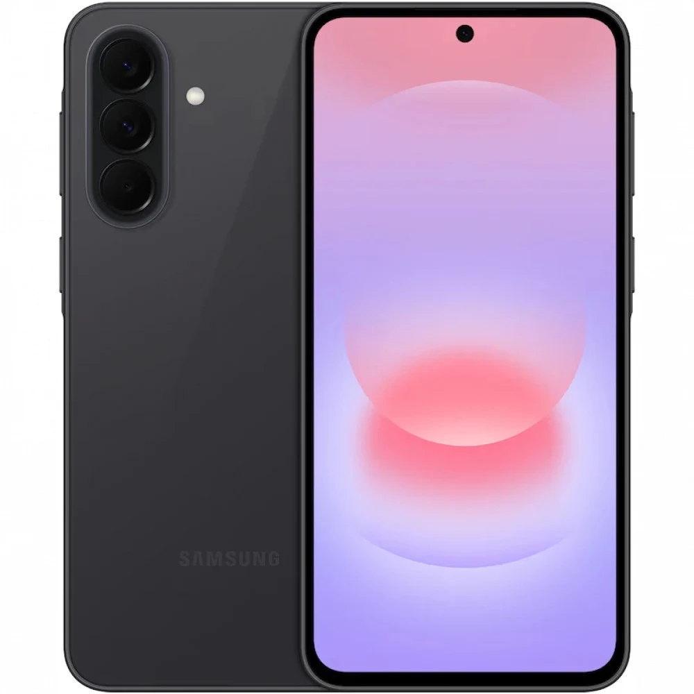 Смартфон Samsung SM-A376E Galaxy A37 5G 256Gb 8Gb черный моноблок 3G 4G 2Sim 6.7" 1080x2340 Android 16 50Mpix 802.11 a/b/g/n/ac/ax NFC GPS GSM900/1800 GSM1900 Protect