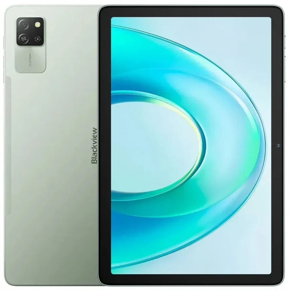 Планшет Blackview Tab60 Pro T606 (1.6) 8C RAM8Gb ROM128Gb 10.1" IPS 1280x800 4G Android 14 зеленый 8Mpix 5Mpix BT WiFi microSD 1Tb 7700mAh 450hrs
